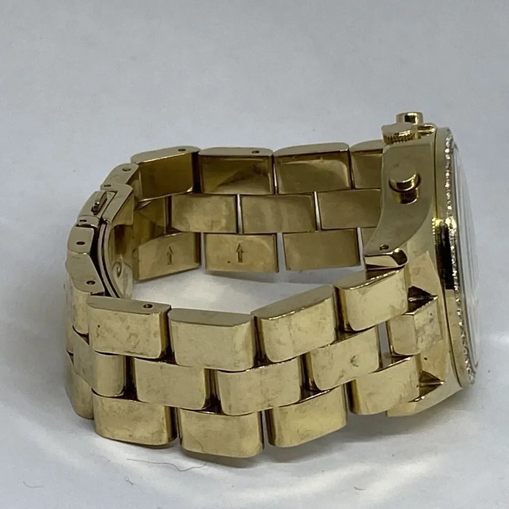 Marc Jacobs MBM3105 Women's Gold Stainless Steel Analog Dial Quartz Watch XX899